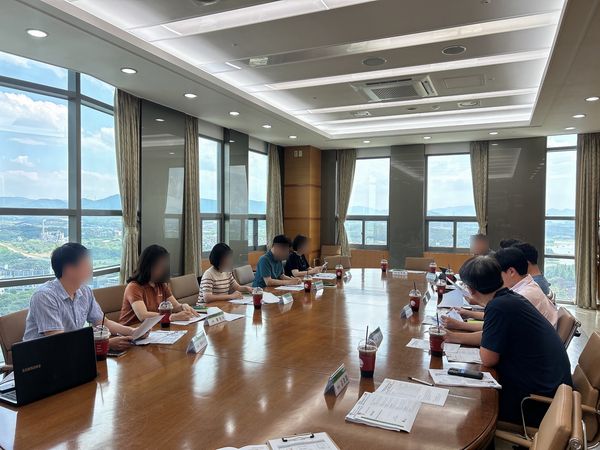 데이터 거버넌스를 위한 성과관리시스템 구축사업 추진위원회 회의